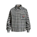 Plaid Long Sleeve Collared Shirt
