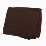 Cotton Knitted Baby Blanket with Embroidered Bear and Personalized Name, Soft Infant Car Seat Cover and Nap Blanket - Image 11